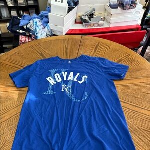 MLB Genuine Merchandise KC Royals Blue Tee